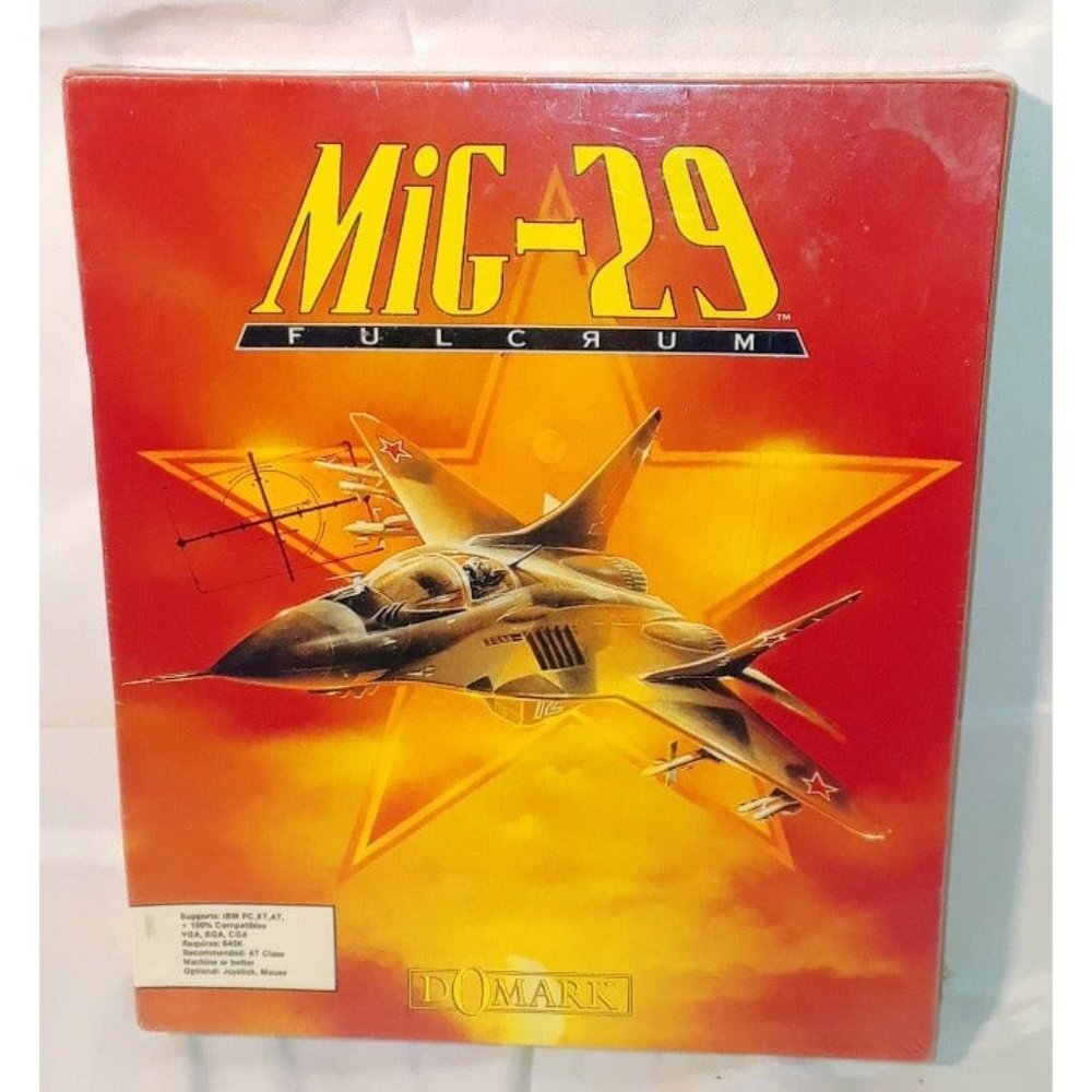 Mig-29 Fulcrum Flight Simulator 1990 Pc Game